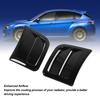 1 Pair Front Bumper Side Air Vent Cover Left Right Enhanced Airflow Stylish Look Air Vent Panel Trim Cover