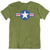 USAF WWII Army Veteran Air Corps US Air Force Flight Airplane T Shirt Gift New