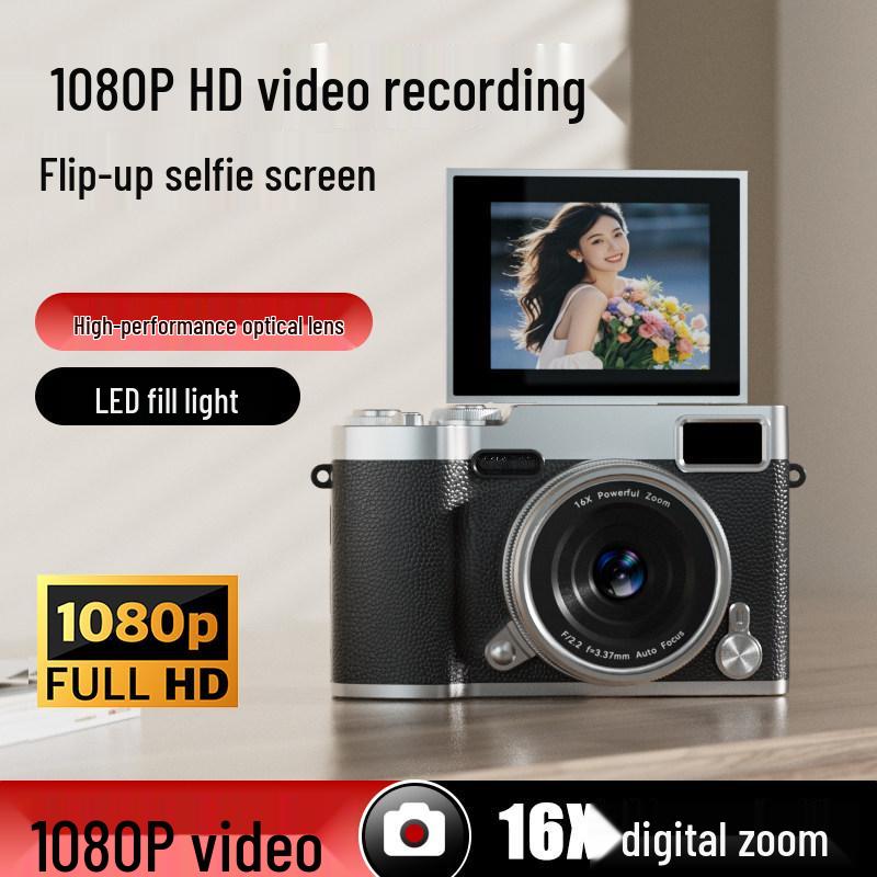 New 9600W Pixel HD Flip Screen Student Selfie Camera