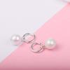 Creolen mit barocken Süßwasser-Zuchtperlen, 925er-Sterlingsilber, Hochzeitsohrringe für Frauen, edler Schmuck