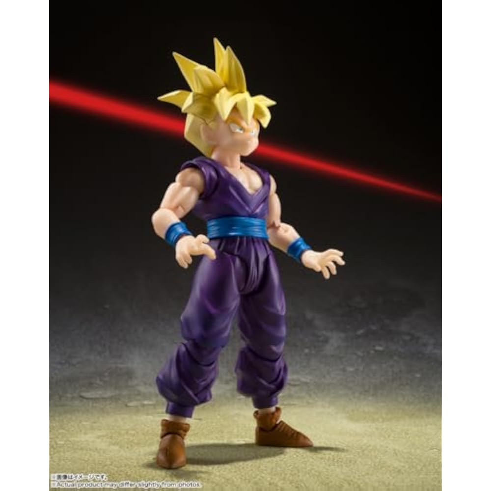 TAMASHII NATIONS S.H. Figuarts Dragon Ball Z Super Saiyan Son Gohan - Warrior Beyond Goku - Appro...