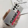 Case I-International Phone Case For Samsung Galaxy S25 Edge S24 S23 S22 S21 S20 Ultra Funda Silicone Silver Cover