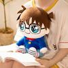 Anime Plush Toy Cute Uniform Doll Plushies Soft Throw Pillow Ornament Collectible Cartoon Detective Conan Kaito Kidd Stuffed Doll Toy Birthday Gift