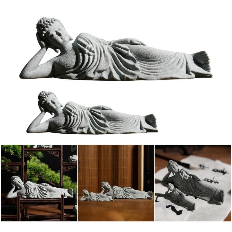 Sleepings Buddhas Statue Buddhas Sculpture Home Meditations Decors Reclining Buddhas Figurines Statue Table Centrepieces