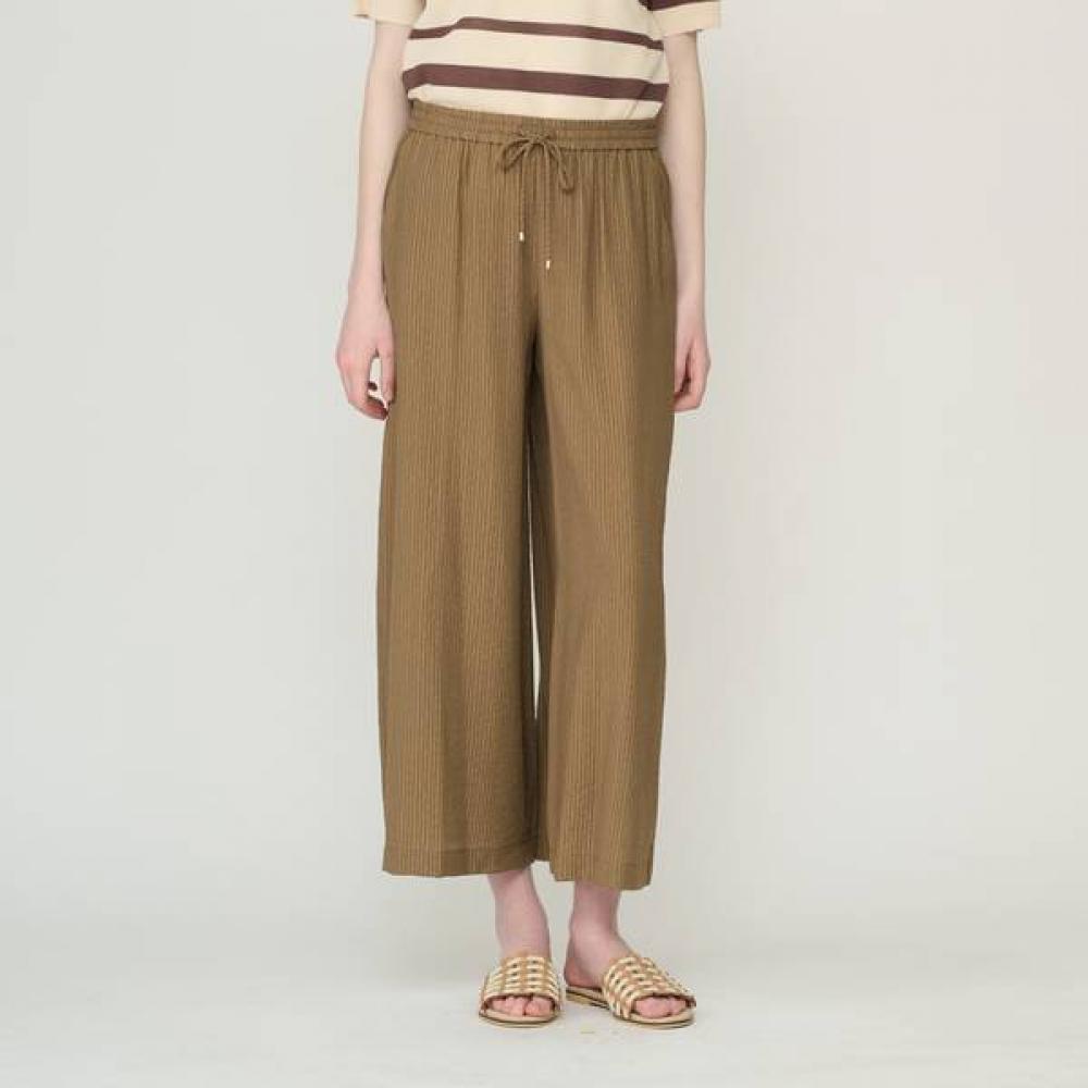 

Bcbg String Banding Wide Pants B6m4p387 dark beige (73)/55