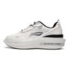 Li Ning Future R1 Abrasion Resistant Breathable Low top Skateboard Shoes Women's White Gray AGLT016-2