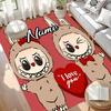 Custom Name Personalized Labubu Print Carpet, Versatile Home Decor Rug, for Playroom, Apartment, Balcony, Entryway, Hallway Gift