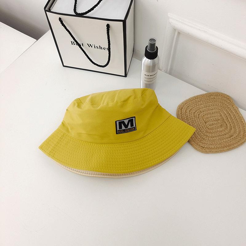 

Japanese Trend Cloth Cap Sunblock Face Shade Spring Summer Fisherman Hat Couple жовтий