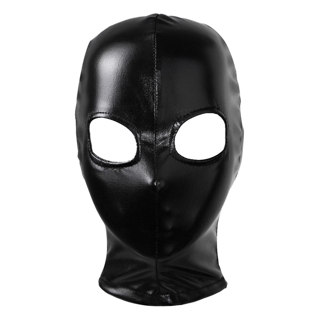 Latexová maska ​​na obličej Ženy Pánské Unisex otevřená ústa a oči Kryt hlavy Obličejová maska ​​Maska s kapucí Sexy cosplay kostým na hraní rolí