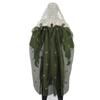 Nylon Mesh Tactical Cape Auspicious Suit Sniper Camouflage Suit Cape Back Backpack Cover Army Green