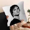 Pc Damon Salvatore Vampire Diaries Kissenbezug Auto Überwurf Kissenbezug für Sofa Auto Weihnachtsgeschenk xcm xcm