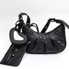 Borse di moda: Borsa da Moto Borsa a Tracolla, Borsa a Forma di Mezzaluna, Borsa a Spalla Trendy