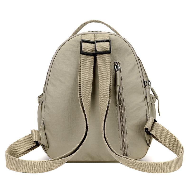 Nylon Double Shoulder Bag Women'S Casual  Nylon Backpack Mommy Bag Leisure Match All Styles Korean Version