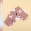 Thicken Touchscreen Gloves Wool Outdoor Cycling Gloves Fashion Knitted Wool Mittens  Outdoors