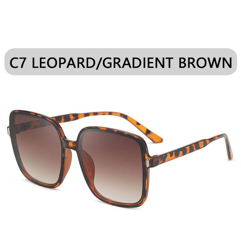 

Fashion Oversized Stylish Sunglasses Pair Women Luxury Designer Vintage Square Sun Glasses Classic Eyewear for Lady UV400 Big Frame Other