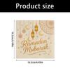 Pack of 20 Premium Disposable Napkins Feature Gold Foil Embellishment Ideal for Holiday Celebration Party Supplies