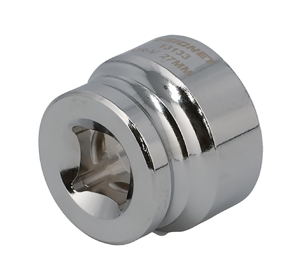 SIGNET 27mm Short Socket 13133 1/2DR (Hex)