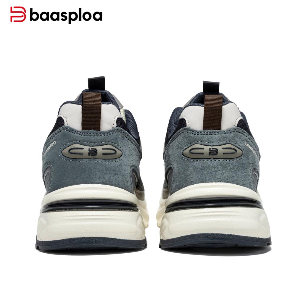 Baasploa Men's Casual Sports Shoes Non slip Comfortable Outdoor Wear resistant Walking Shoes Men's Four Seasons Men's Shoes Promotion