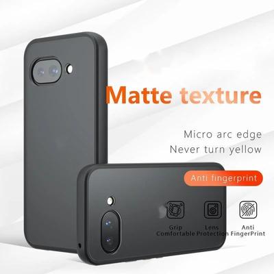 Matte Shockproof Phone Case for Goolge Pixel 9A Pixel 9 Pro XL Hard Bumper Soft Clear Back Cover for Pixel 9Pro XL