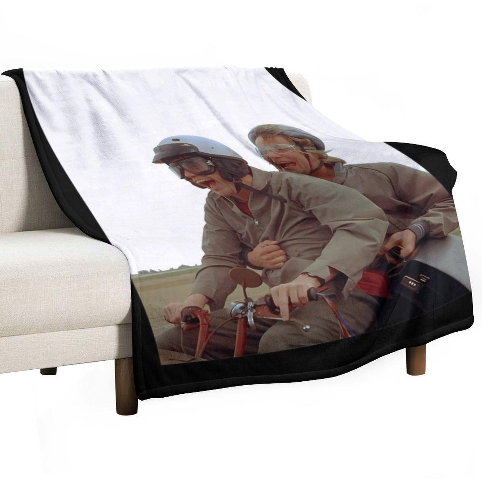 

Dumb and Dumber Dumb and Dumber Bike Ride \t Throw Blanket Designers Heavy Blankets For Sofas Travel Blankets 30x40in