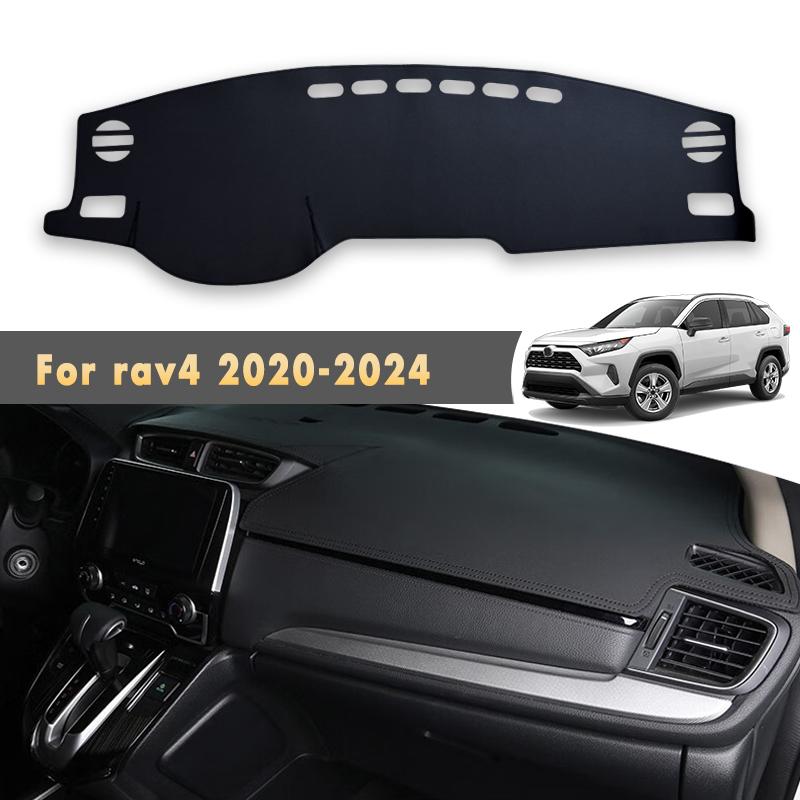 Car Dashboard Cover For Toyota Rav4 Rav 4 2024     Auto Mats Sun Shade trume Panel Accessories Waterproof
