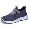 Shoes men's sneakers men's shoes mesh breathable non-smelly feet sneakers large size Velcro dad shoes
