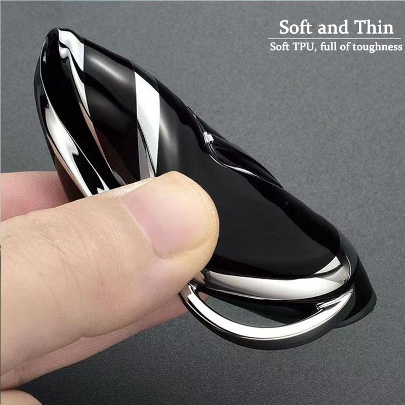 New Soft Tpu Car Case Cover Protective Case For Honda Civic Accord Hr-V Cr-V Crv    5Buttons Car Key Bag Accessories