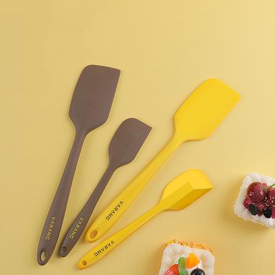 1 Stück Küchen-Silikon-Creme-Butter-Kuchenspatel Schaber Kuchencreme-Schaber Antihaft-Butterspatel Rührer DIY Kuchenbackwerkzeuge