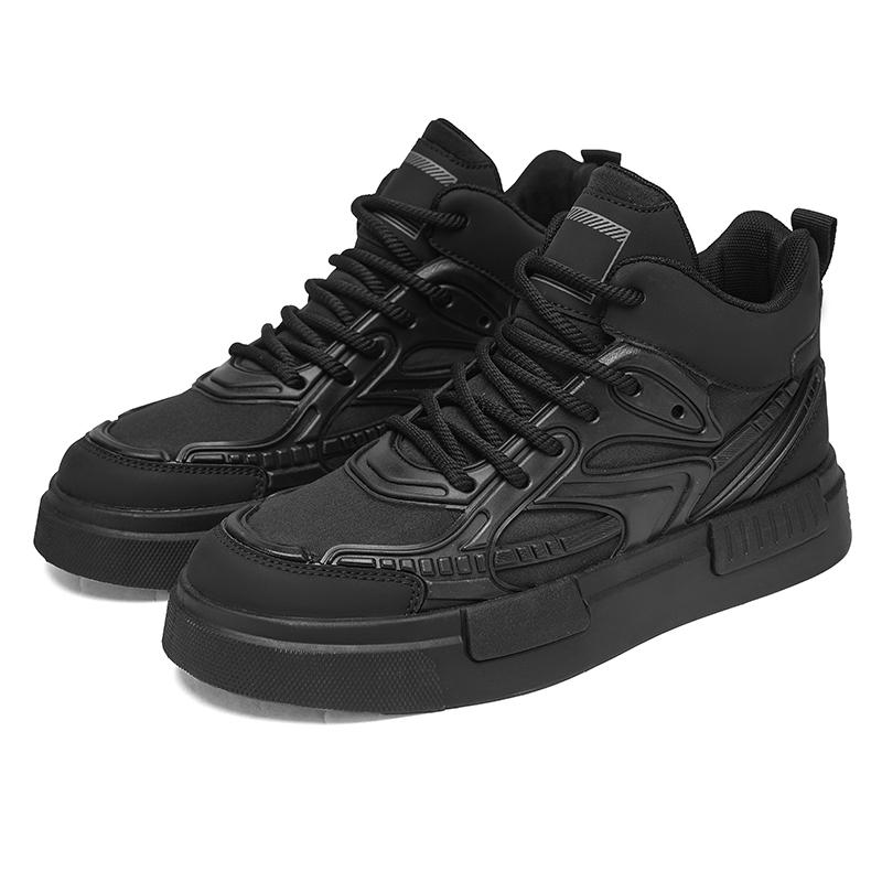 Hot Selling Autumn Shock-Absorbing Versatile Mens Casual Shoes Lace Up Rebound Sports Shoes Supportive Breathable Walking Shoes