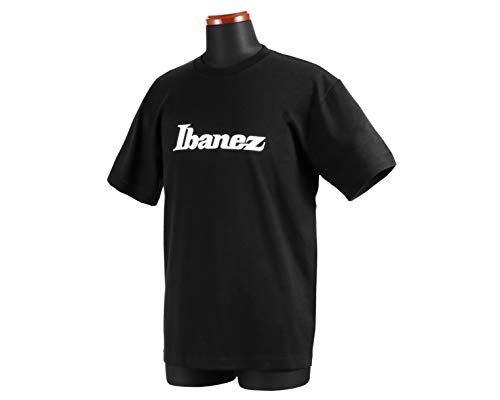 Ibanez Logo Design Short Sleeve T-Shirt (Size L) Black IBAT007L