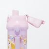 Skater Water Direct Dishwasher Made In Disney Children's Bottle, 480ml, Drinking, Plastic, One-Touch Operation, Safe, Japan, Tangled, 25cm, Girls'