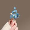 Sunward Growth Sunflower Brooch: Elegant Women's Corsage Pin for College Entrance Suits