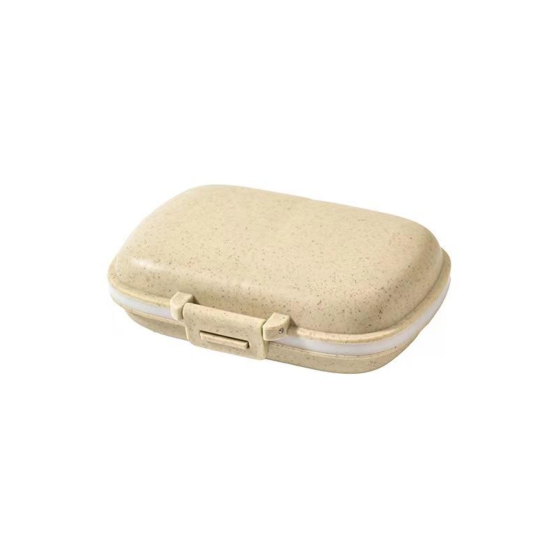 Convenient Mini Sealed Waterproof and Moisture-proof 8 Compartments 7 Days a Week Pill Dispensing Storage Box Pill Box