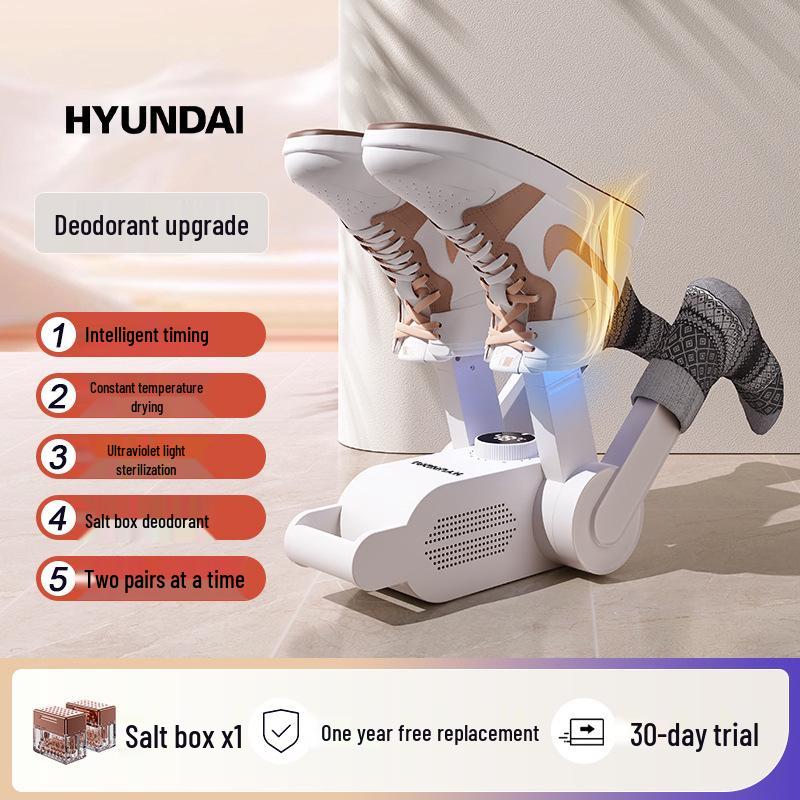 

Сушарка для взуття Hyundai: Швидко сохне, дезодорує та стерилізує для дому або гуртожитку