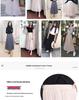 Elegant A-Line Pleated High Waist Mesh Skirt - Autumn Collection for Women