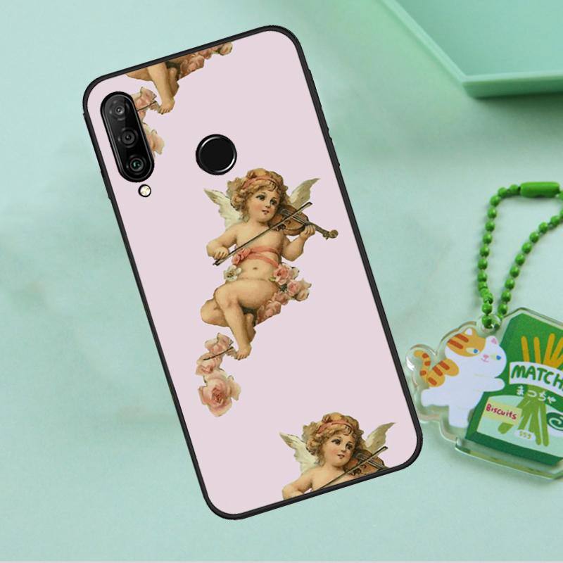 Renaissance Angels In Sky For Huawei Nova Y90 Y70 Y60 Y61 Y91 Y72 9 10 SE 12i 12s 11i 5T P60 Pro P20 P30 P40 Lite Case