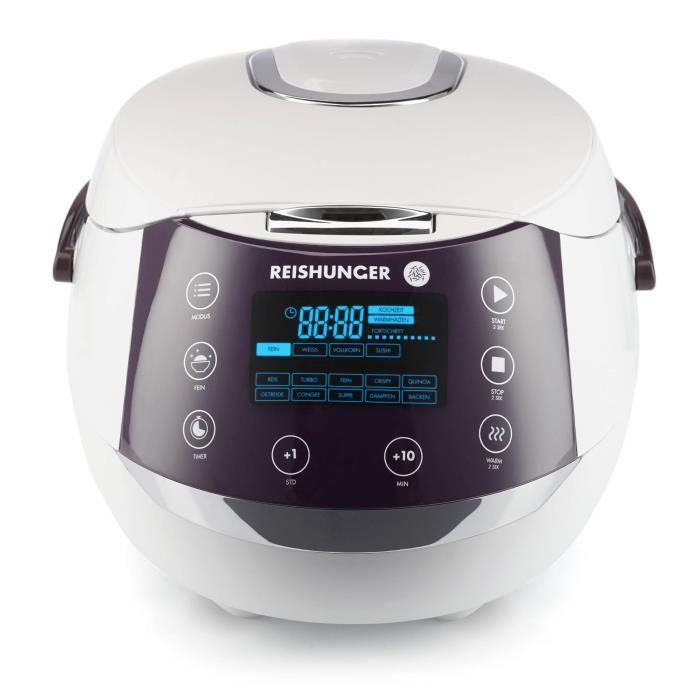 Cuiseur À Riz - Reishunger - Multifonction Numérique - 12 Programmes - Technologie À 7 Phases - Minuterie
