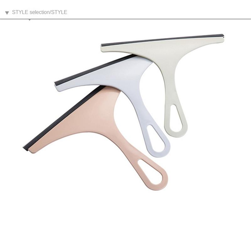 Multipurpose Silicone Cleaning Scraper Washing Wiper Bathroom Kitchen Glass Window Cleaning Tool Floor Surface Household Gadgets