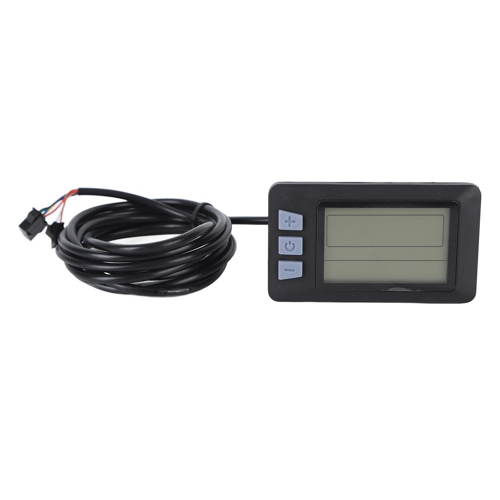 36V 48V 1000W 38A Motor Controller Electric Bike Conversion Dual Drive Controller P3H Display Panel for 22.2mm Handlebars DIY Modification