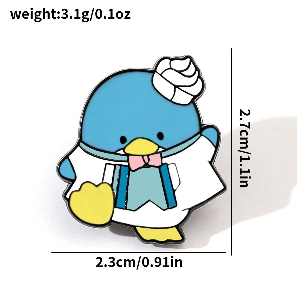 Cute Creative Personality Sanrio Metal Badge Pudding Dog Kulomie Alloy Oil Drop Brooch Accessories