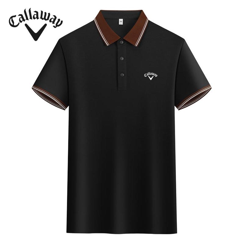 FN620 Callaway 2026 Лето Женская Вышитая Высококачественная Рубашка-Поло XS