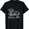 Sheep Lover Clothing for Mom - Sheep Mom T-Shirt