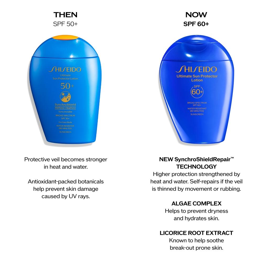 Shiseido Travel Size Ultimate Sun Protector Lotion Spf 60+ 1.69 Oz