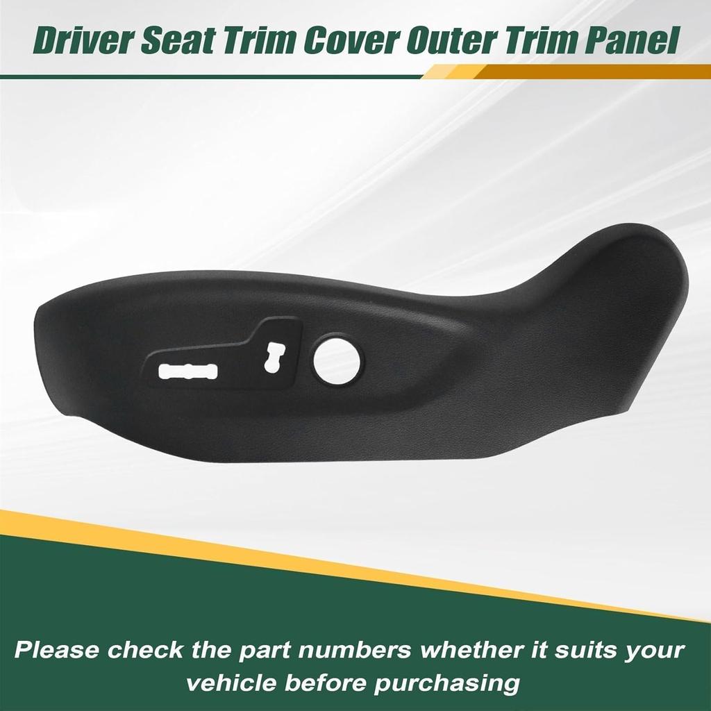 Priprilod Capa de Acabamento Externa do Painel da Porta do Motorista Esquerda Compatível Com Hyundai Sonata 2015 2016 2017 2018 2019# 88051-C2020-TRY