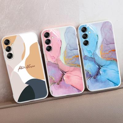 Měkké silikonové pouzdro s mramorovým vzorem pro Xiaomi Redmi Note 13 Poco C65 Samsung M35 A55 S24 iPhone Huawei Honor Realme ochranný kryt proti nárazu