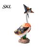 Goose Outfit with Pumpkins 1 Set Halloween Outfit, Lawn Festive Clothes Pumpkin Spider Pointed Costume Elements Hat, Porch for 23 Inch Statue Outdoor