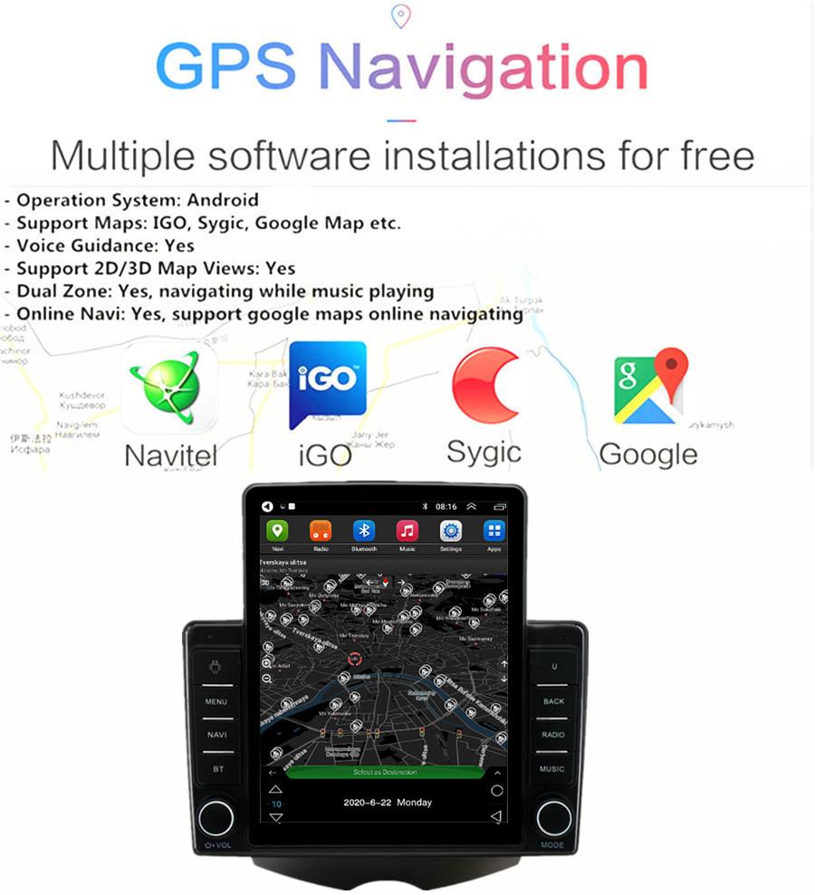 

9.5 Android 11 Car Stereo Radio GPS WiFi FM For Hyundai Veloster Carplay 11-17