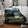 1pc The Lord of the Rings The Return of the King Flannel Blanket Soft Warm Throw for Home, Office, Travel, All-Season Cozy Bedding GiftL1273