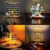Colors Acrylic LED Drawing Board with Light Interactive LED Message Board Clear Lumiboard Gift