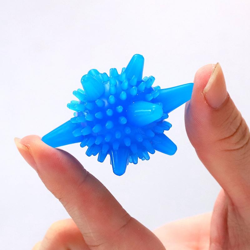 

10PCS/5PCS Reusable Laundry Ball for Washing Machine Lint remover for clothing PVC Solid washing Anti-knot Clothes dryer Balls